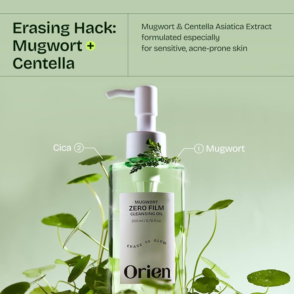 Orien Mugwort Zero Film Cleansing Oil